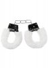 Beginners Handcuffs Furry - White