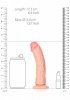 Curved Realistic Dildo with Suction Cup - 6/ 15,5 cm