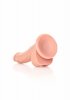 Curved Realistic Dildo  Balls  Suction Cup - 7/ 18 cm