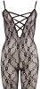 Catsuit schwarz XXL-XXXL