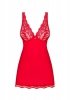 Komplet Babydoll i Stringi Luvae Czerwony L/XL