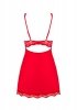 Komplet Babydoll i Stringi Luvae Czerwony L/XL