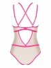 Bielizna-Nudelia body różowe  S/M
