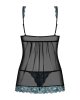 SEKSOWNA KOSZULKA BABYDOLL STRINGI SEX KOMPLET AMANTA S/M
