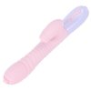Wibrator Króliczek Masażer Posuwisty Podgrzewany 22cm