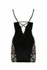 Bielizna-VICTORIA CHEMISE black L/XL - Casmir
