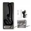 VIBRATING STRAP-ON - M - BLACK