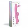 Wibrator z Masażerem Łechtaczki Bunny Pink