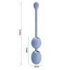 PRETTY LOVE - WILLIE Dream chaser 6, Blue, Wireless remote control 12 vibration functions Memory function