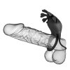 PRETTY LOVE - VIBRANT PENIS RING RUBEN Black, 7 vibration functions
