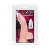 Realistyczne żylaste dildo z wibrującą końcówką 21,5cm