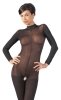 BODYSTOCKING KOMBINEZON ZMYSŁOWY SIATECZKA OTWARTY KROK S/M