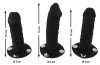 Uprząż Strap-On z 3 dildami XXL Bad Kitty