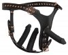 Strap-on z 3 dildami XXL Bad Kitty