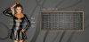 Body z chokerem XXL Noir Handmade