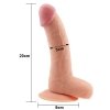 Dildo z przyssawką 20 cm Lovetoy