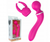 Lux Wibrator Wand Ostry Sex Demon Penis Łechtaczka Pink