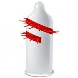 Prezerwatywy z wypustkami i kolcami EGZO Dragon Lord`s