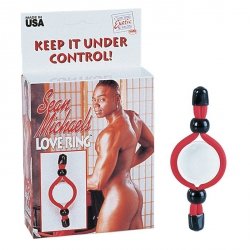 Sean Michaels Love Ring Black