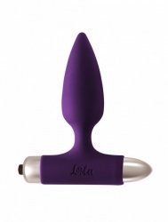 Vibrating Anal Plug Spice it up New Edition Glory Ultraviolet