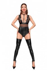 Body z chokerem XL Noir Handmade