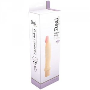 Wibrator-REALISTIC VIBRATOR REAL RAPTURE TSUNAMI JELLY FLESH 7.5"