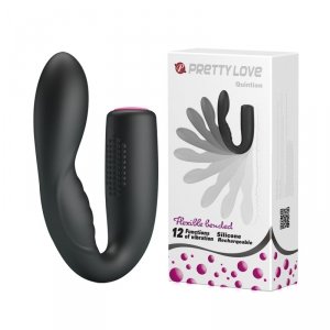 PRETTY LOVE -QUINTION, 12 vibration functions Bendable Memory function 