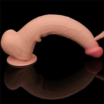 13.5&#039;&#039; King Sized Sliding Skin Dual Layer Dong