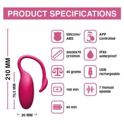 Magic Motion Jajeczko Flamingo sterowane aplikacją