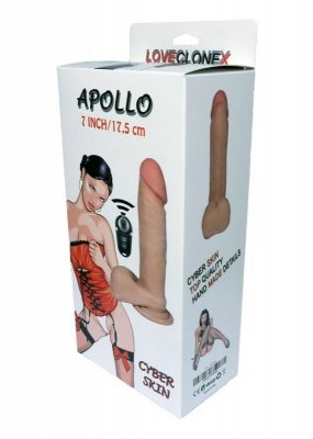Wibrator Naturalny Penis z Jądrami Pilot 20,5 cm