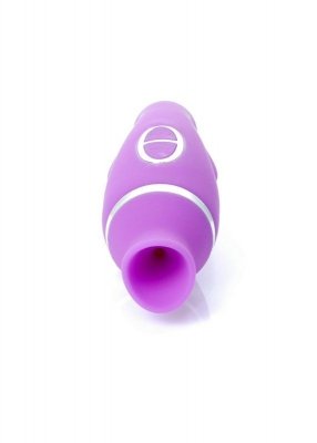 Wibrator-KELLY Purple - 12- vibrating / 8 suction functions USB