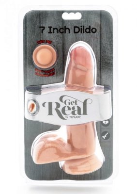 Dildo-Dual Density Dildo7 Inch Balls