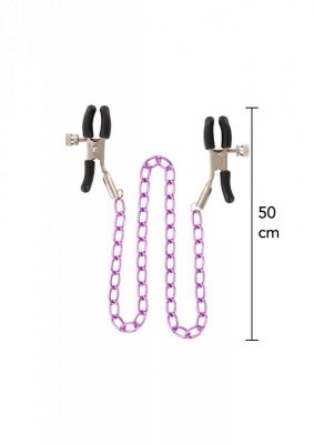Stimulating Nipple Chain Metal