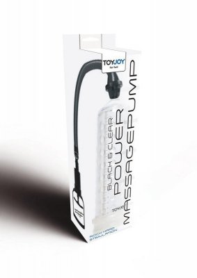 Pompka-Power Massage Pump w. Sleeve clear