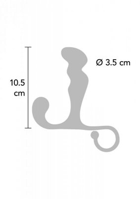 Power Plug Prostate Massager Red