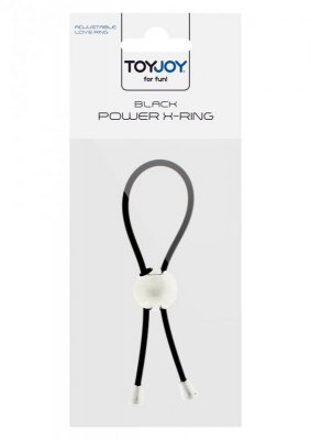 Pierścień-POWER X RING BLACK