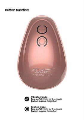 Twitch Hands - Free Suction &amp; Vibration Toy - Rose