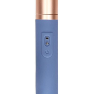 Travel Vibrator with Lube Compartment and Pump