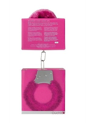 Beginner&quot;&quot;s Handcuffs Furry - Pink