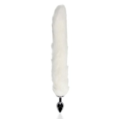 Fox Tail with Metal Butt Plug