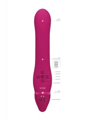 Ai - Dual Vibrating & Air Wave Tickler Strapless Strapon