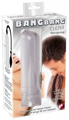 Pompka-5260020000 Bang Bang Clear - Akcesoria erotyczne