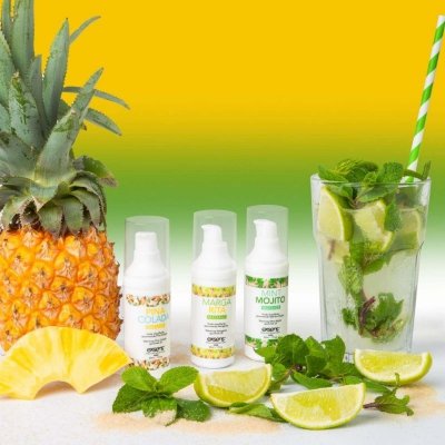 LET&#039;S CELEBRATE! Warming gourmet massage  oils (Mint Mojito, Margarita, Pina Colada) 3 x 30ml