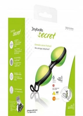 Profilowane kulki waginalne Joyballs Secret Green