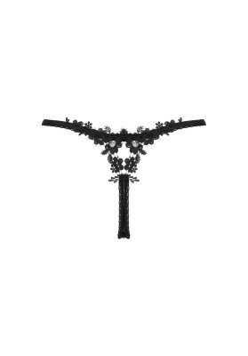 Celia Noir thong   XS/S