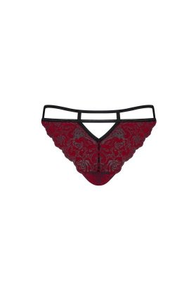  BORDOWE KORONKOWE ODWAŻNE FIGI SUGESTINA L/XL