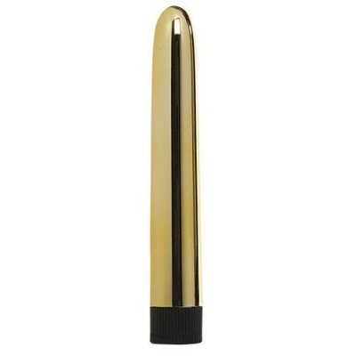 Wibrator-6&quot;&quot;&quot;&quot;&quot;&quot;&quot;&quot;Sensuous Smooth Vibrator Gold Minx