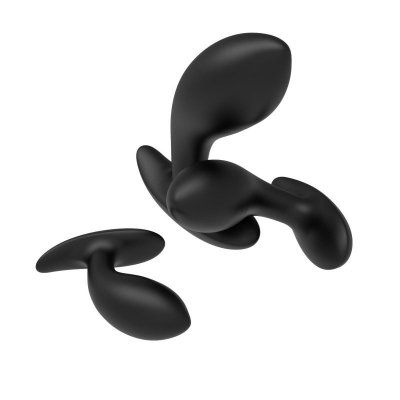 Zestaw 3 Korków Analnych Różne Rozmiary Dolly black