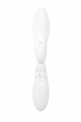 Wibrator-Rechargeable Vibrator Indeep Malena White