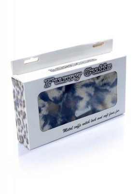 Pluszowe Kajdanki Furry Cuffs Leopard
